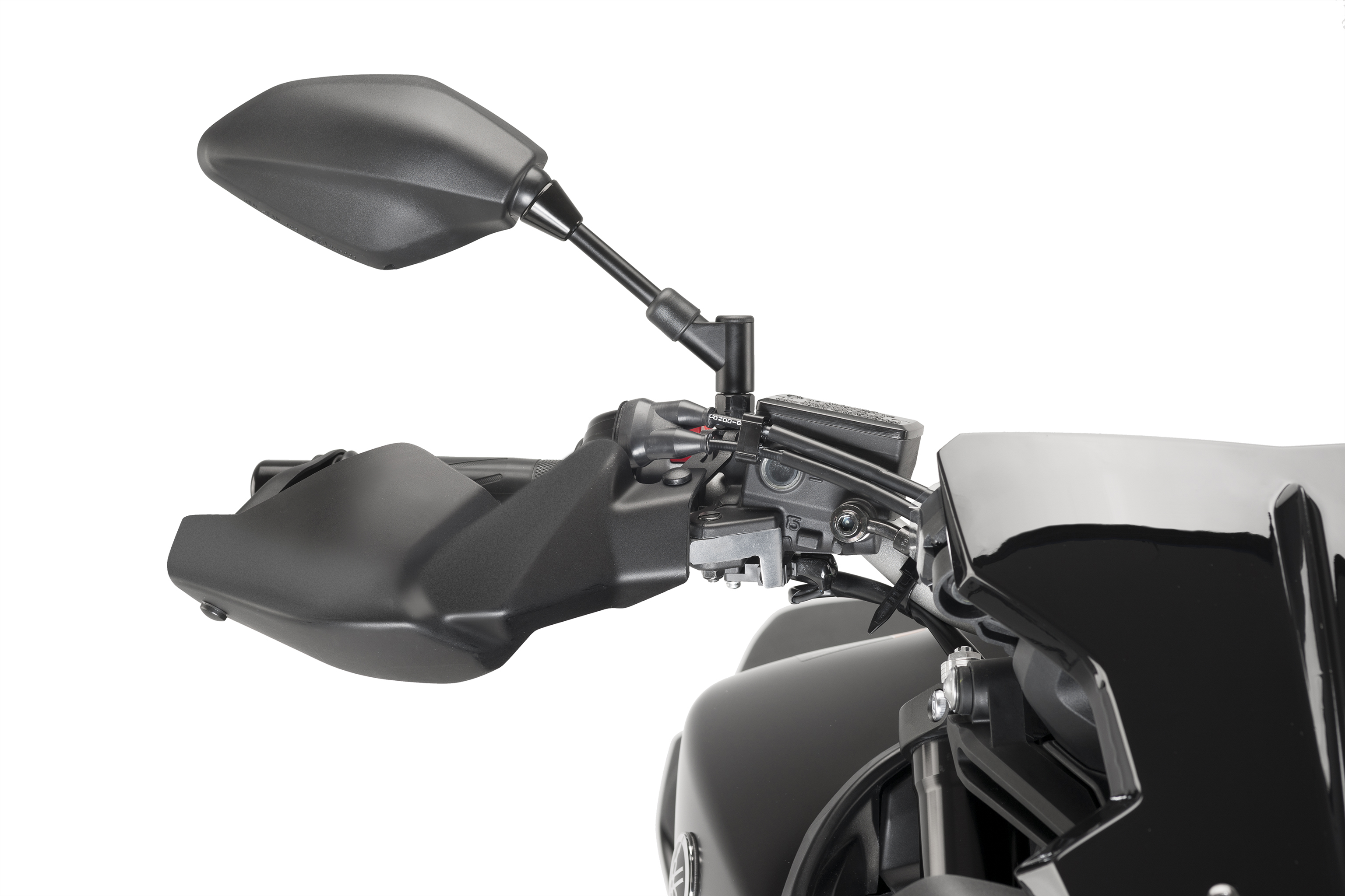 Paramanos Moto Para Y┐AMAHA MT07 2013-2022 MT-07 /Tracer Palanca de  manillar de motocicleta MT 07 Protector a prueba de viento Protector de  mano 2022