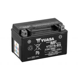 Batería moto Yuasa YTX7A-BS sin mantenimiento