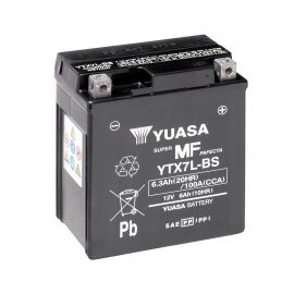 Batería moto Yuasa YTX7L-BS sin mantenimiento