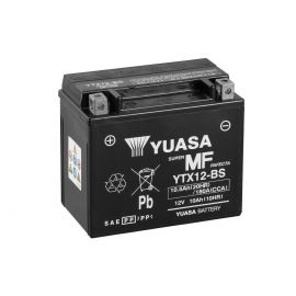 Batería moto Yuasa YTX12-BS sin mantenimiento