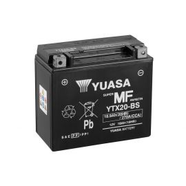 Batería moto Yuasa YTX20-BS sin mantenimiento