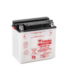 Batería Yuasa YB16B-A1 con pack de ácido
