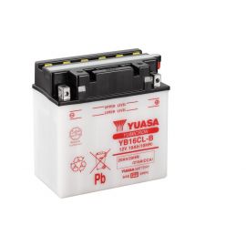Batterie Yuasa YB16CL-B avec pack d'acide