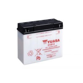 Batería Yuasa 51814 con pack de ácido