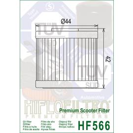Filtro de aceite Hiflofiltro HF566