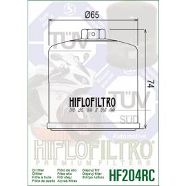Filtro de aceite Hiflofiltro HF204 Racing