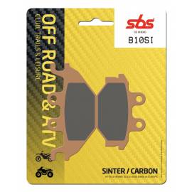Plaquettes de frein SBS 810SI à composition carbone / frittée