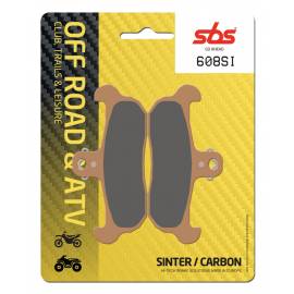 Pastillas de freno SBS 608SI de compuesto Carbono / Sinterizado