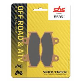 Plaquettes de frein SBS 558SI à composition carbone / frittée