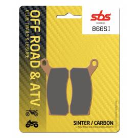 Pastillas de freno SBS 866SI de compuesto Carbono / Sinterizado