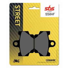 Plaquettes de frein SBS 550HF à composition céramique