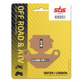 Plaquettes de frein SBS 692SI à composition carbone / frittée