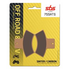 Pastillas de freno SBS 755ATS de compuesto Carbono / Sinterizado