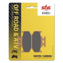 Pastillas de freno SBS 648SI de compuesto Carbono / Sinterizado