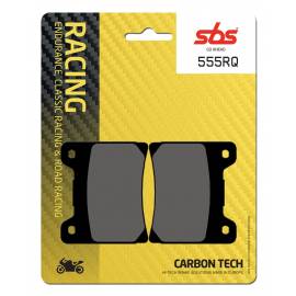 Plaquettes de frein SBS 555RQ en composite carbone