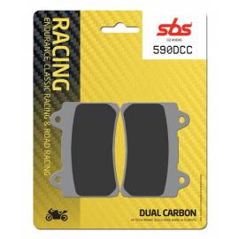 Plaquettes de frein SBS 590DCC Dual Compound Carbon Classic