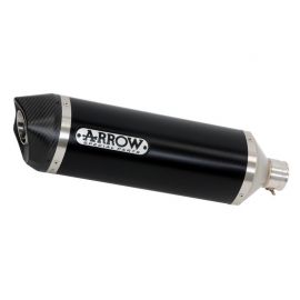 Escape Arrow Race-Tech homologado en aluminio negro para Kymco AK 550 17-20