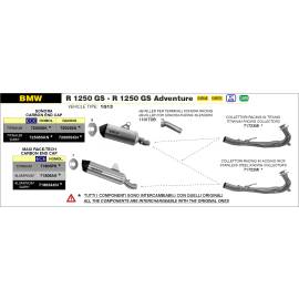 Escape homologado Arrow Maxi Race-Tech en aluminio para BMW R 1200 GS/ADV 13-18 | R 1250 GS/ADV 19-23