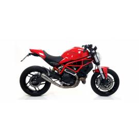 Escape homologado Arrow Pro-Race Nichrom para Ducati Monster 797 17-18 | Scrambler 800 17-19