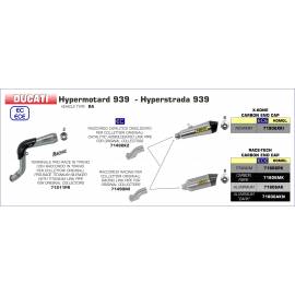 Conector homologado Arrow para Ducati HYPERMOTARD 939 / SP / HYPERSTRADA 939 16-18