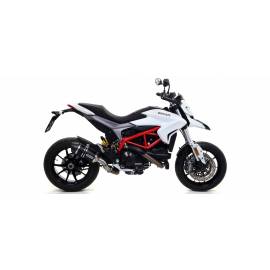 Escape homologado Arrow Race-Tech aluminio Dark para Ducati Hypermotard|Hyperstrada 13-18