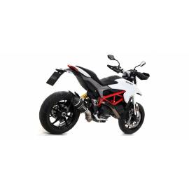 Escape homologado Arrow Race-Tech aluminio Dark para Ducati Hypermotard|Hyperstrada 13-18