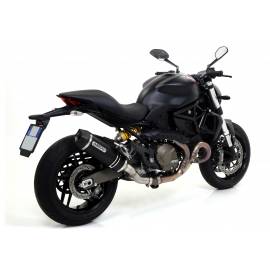 Escape homologado Arrow Race-Tech alumin dark para Ducati Monster 821 14-17|Monster 1200 14-15|Diavel 11-16|Multistrada 1200/S 10-14