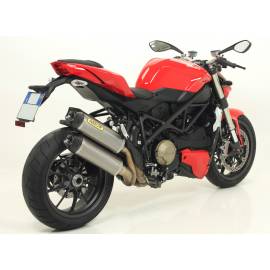 Escape homologado Arrow Race-Tech titanio (Alto+Bajo) para Ducati Streetfigther 848 12-15 / Streetfigther 1098 09-14