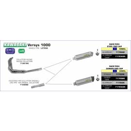 Conector Arrow para Kawasaki VERSYS 1000	12-16