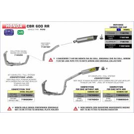 Conector central Arrow para Honda CBR 600 RR 13-16