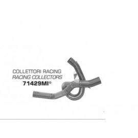 Colectores Arrow no homologados en acero inox. para Ducati Multistrada 1200 / 1200S 10-14