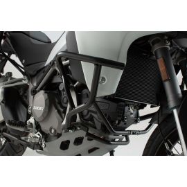 Crashbars SW Motech en noir pour Ducati Multistrada 1200 / 1260 Enduro 16-20