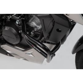 Defensas SW Motech en negro para Honda CB125R 18-20