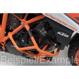 Crashbars SW Motech en noir pour KTM 1290 Super Duke R / GT 14-20