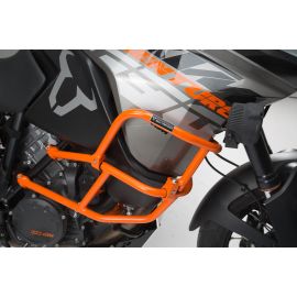 Crashbars hautes SW Motech en orange pour crashbar d’origine de KTM original 1290 Super Adventure R / S|1090 Adventure 16-20