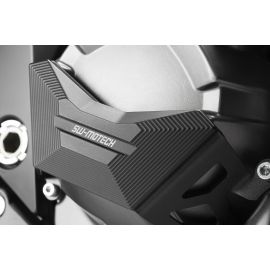 Tapa protectora del motor SW Motech en negro para Kawasaki Z 800 12-17