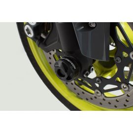 Protector de eje rueda delantero SW Motech para Yamaha YZF 1000 R1 15-20|MT-10 16-19