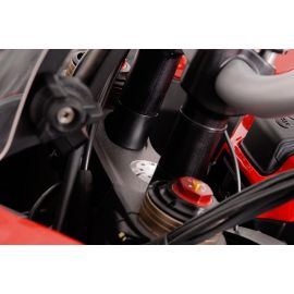 Pontets élévation de guidon SW Motech 30 mm en noir pour Ducati Multistrada 1200 10-14|Multistrada 1260 17-19