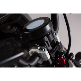 Alzas de manillar SW Motech de 20 mm en negro para Yamaha XSR 700 15-20