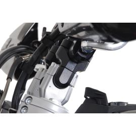 Alzas y acercadoras de manillar SW Motech 60 mm en negro para BMW G 650 X Challenge/Country/Moto 06-09