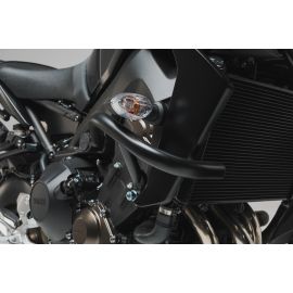 Crashbars SW Motech en noir pour Yamaha MT-09 16-19