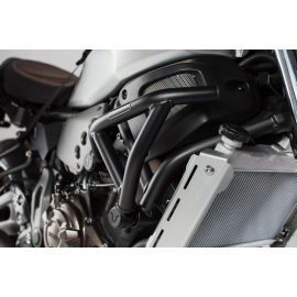 Crashbars SW Motech en noir pour Yamaha XSR700 15-20