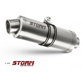 Escape homologado Storm GP Aço inox. para SUZUKI GSX-R 250 17-20 | GSX 250 R 17-20