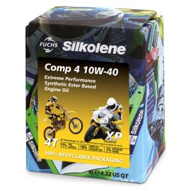 Aceite Silkolene Comp 4 10W-40 envase 4 litros