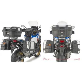 Support latéral Givi Monokey PL One-Fit pour HONDA CRF 1000 L AFRICA TWIN 20-21 | CRF 1100 L AFRICA TWIN ADVENTURE SPORTS 20-24 | CRF 1100 L AFRICA TWIN 20-23