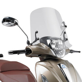 Bulle Givi pour PIAGGIO BEVERLY 300 / TOURER 10-20 | BEVERLY 125 / TOURER 10-20 | BEVERLY 350 SPORT TOURING 10-20
