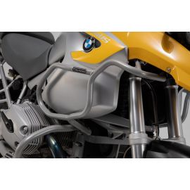 Crashbars hautes SW Motech en acier inox. para BMW R1200 GS 04-07