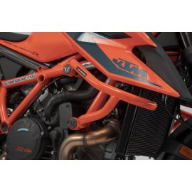 Crashbars SW Motech en orange pour KTM 1290 SUPER DUKE / R 20-22
