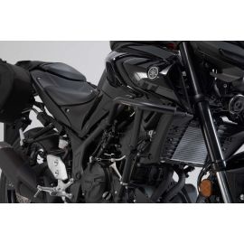Crashbars SW Motech en noir pour Yamaha MT-03 16-21