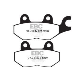 Plaquettes de frein EBC semi frittés FA215/2V